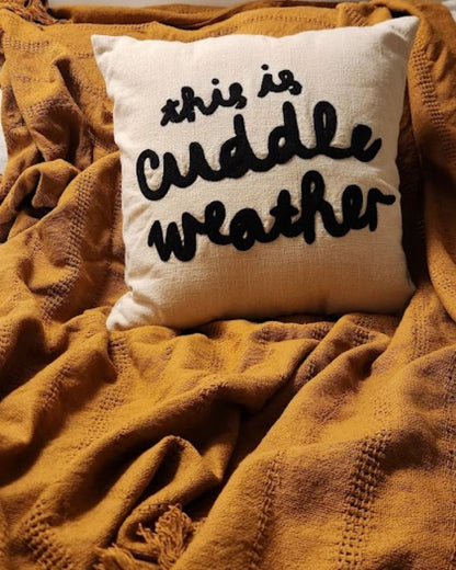 Let's Cuddle Pillow Cover