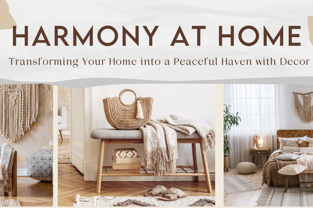 Harmony at Home: Transforming Your Home into a Peaceful Haven with Décor Hyppy.in