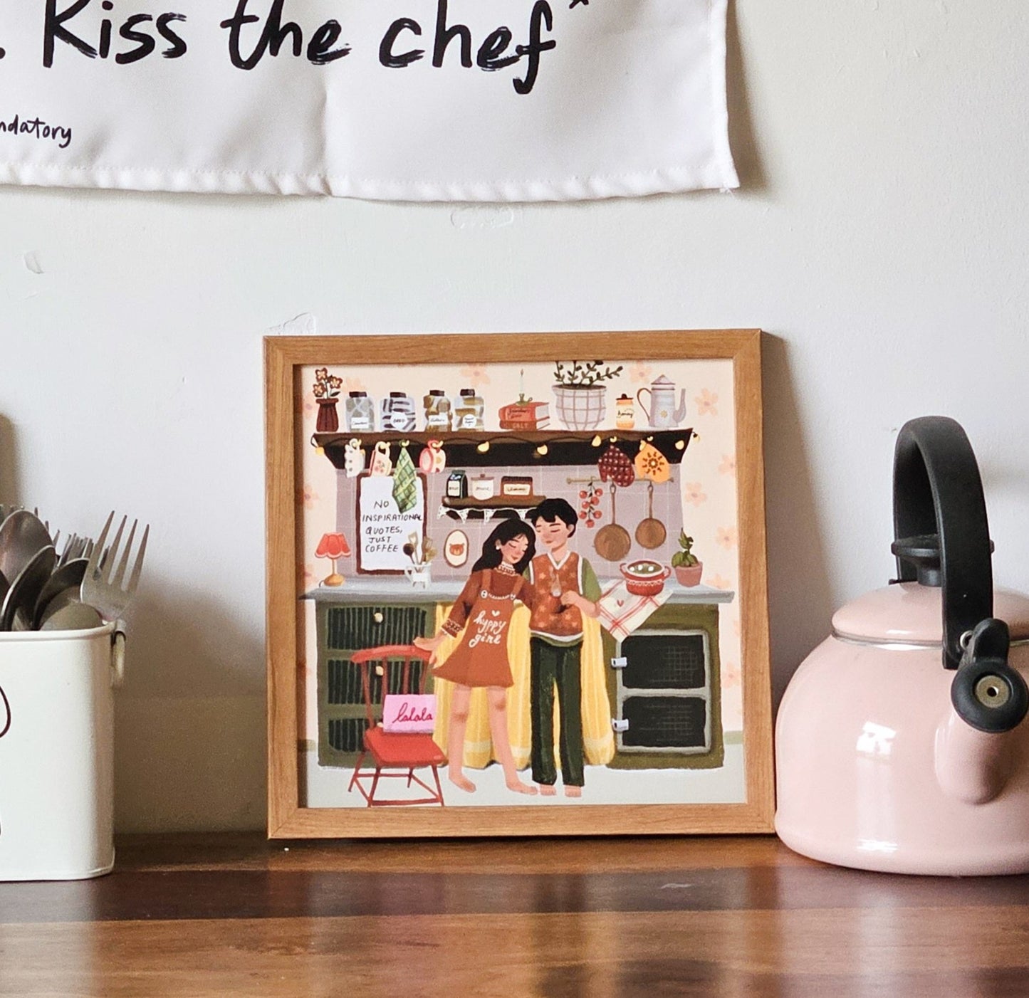 The Kitchen Date Print