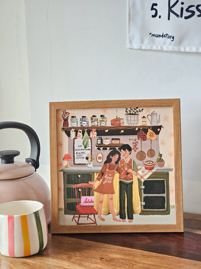 The Kitchen Date Print