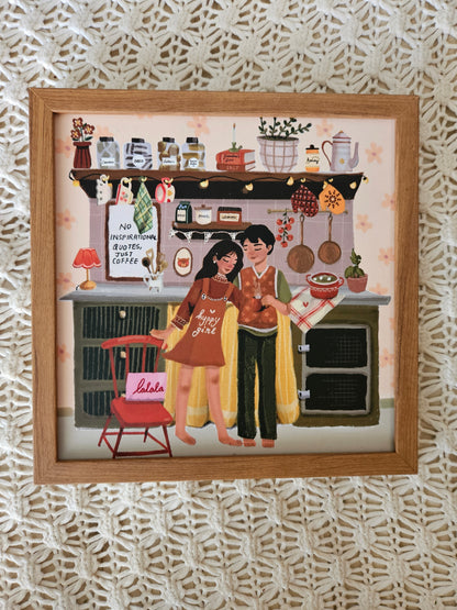 The Kitchen Date Print