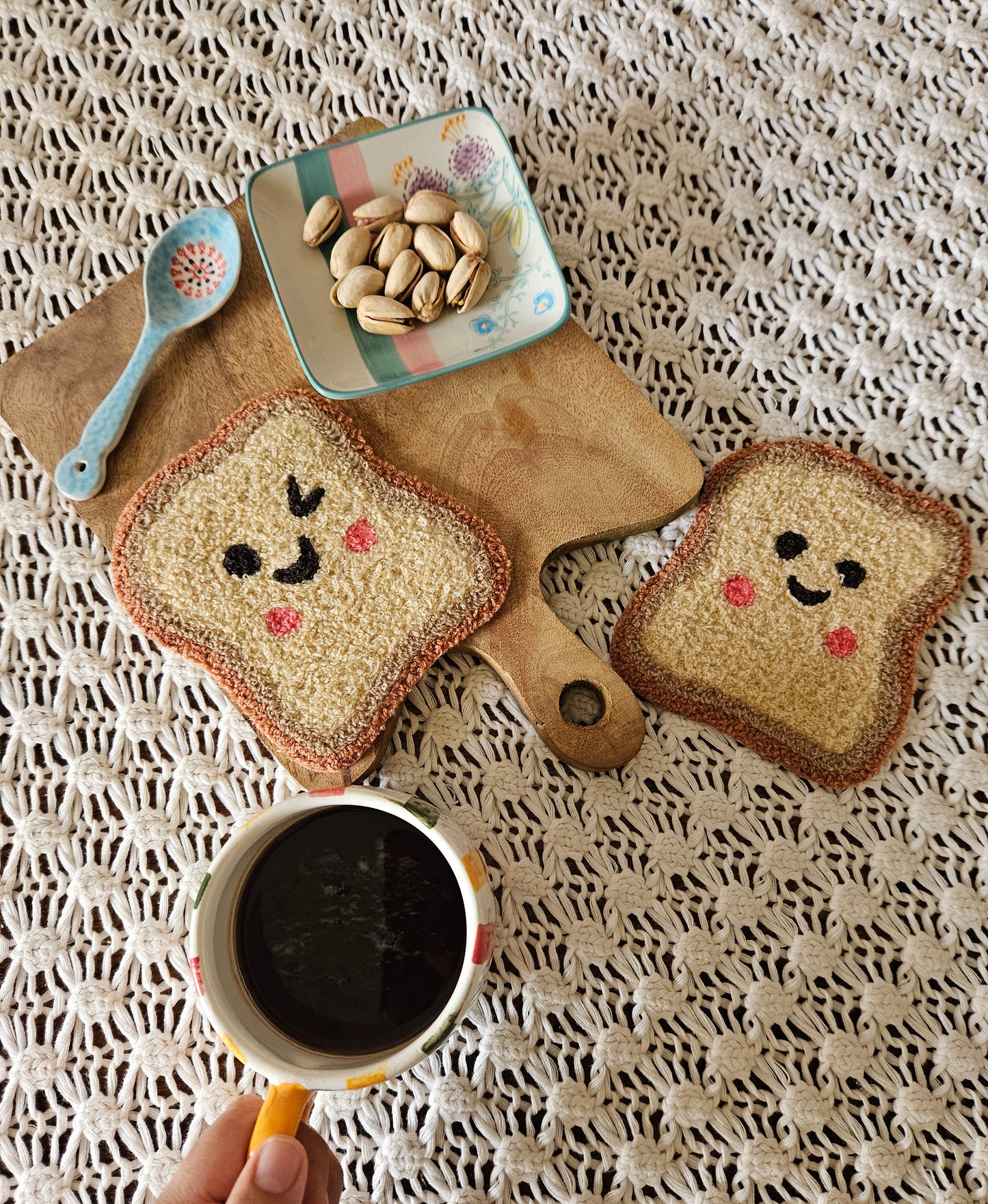 The Toasty Mug Rug Set Of 2