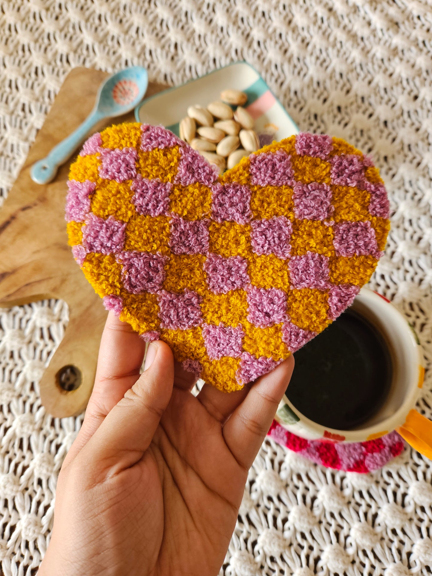 Heart Mug Rugs