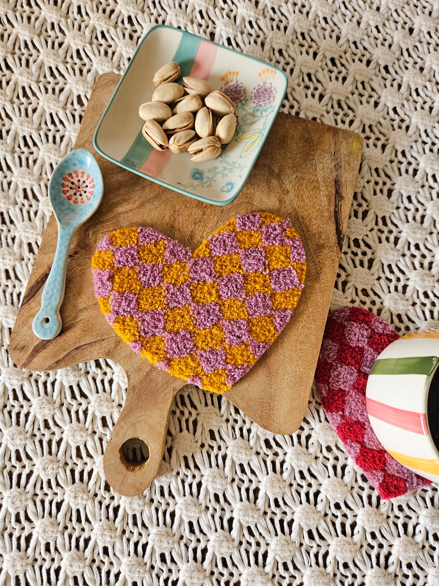 Heart Mug Rugs