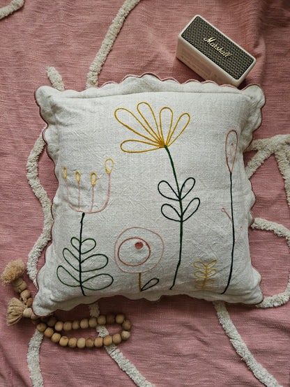 Lily cushion cover