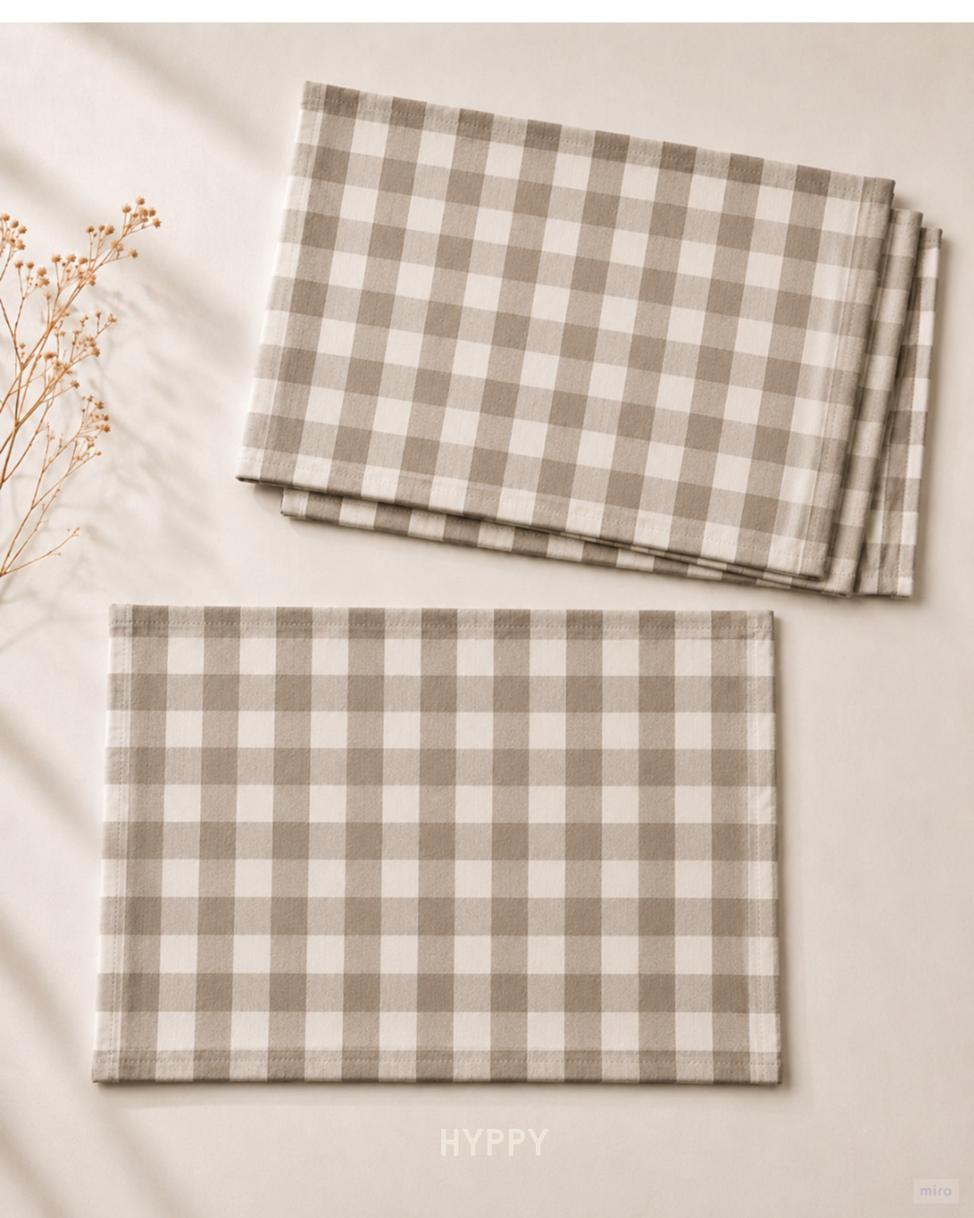 Lush Gingham Placemats