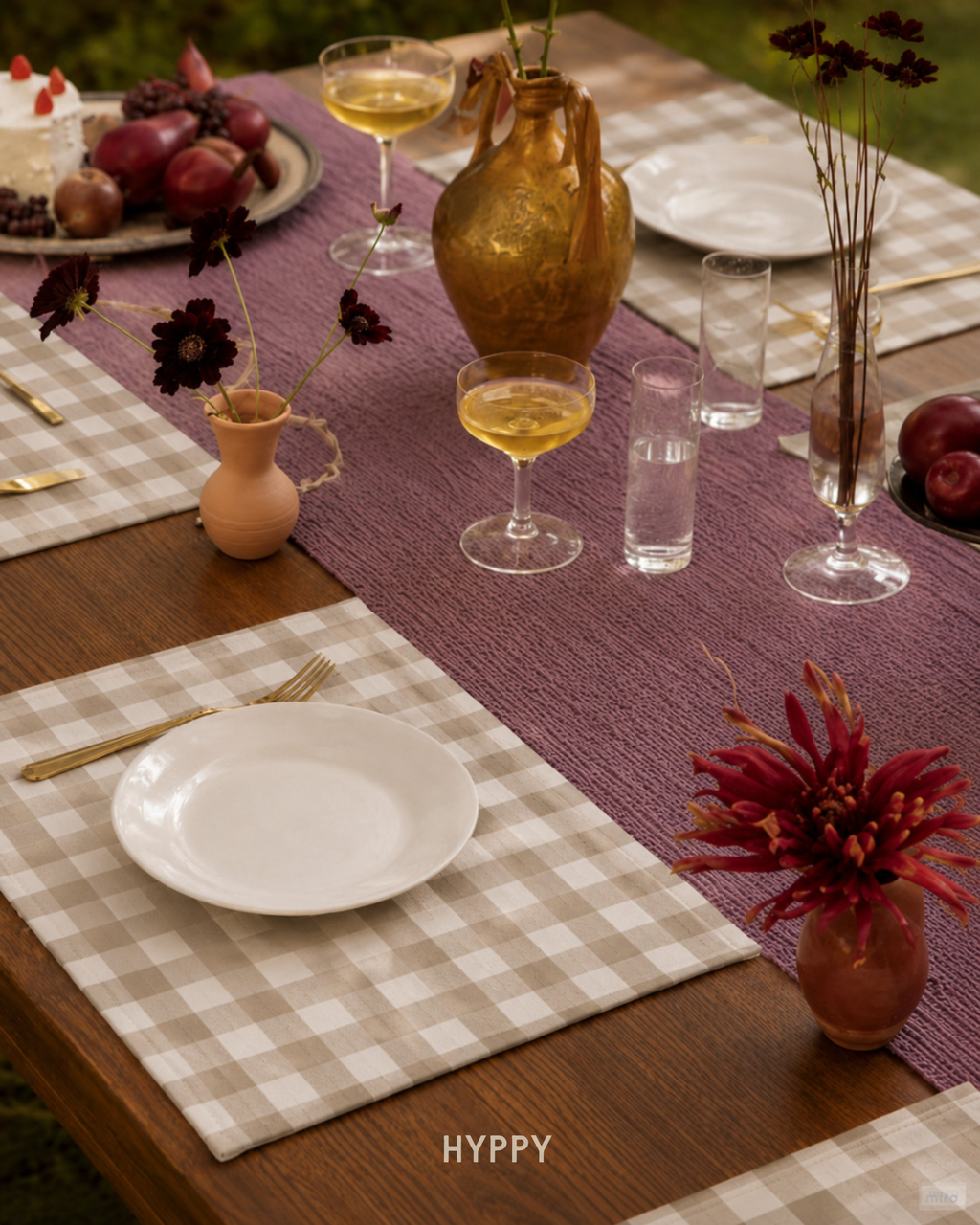 Lush Gingham Placemats