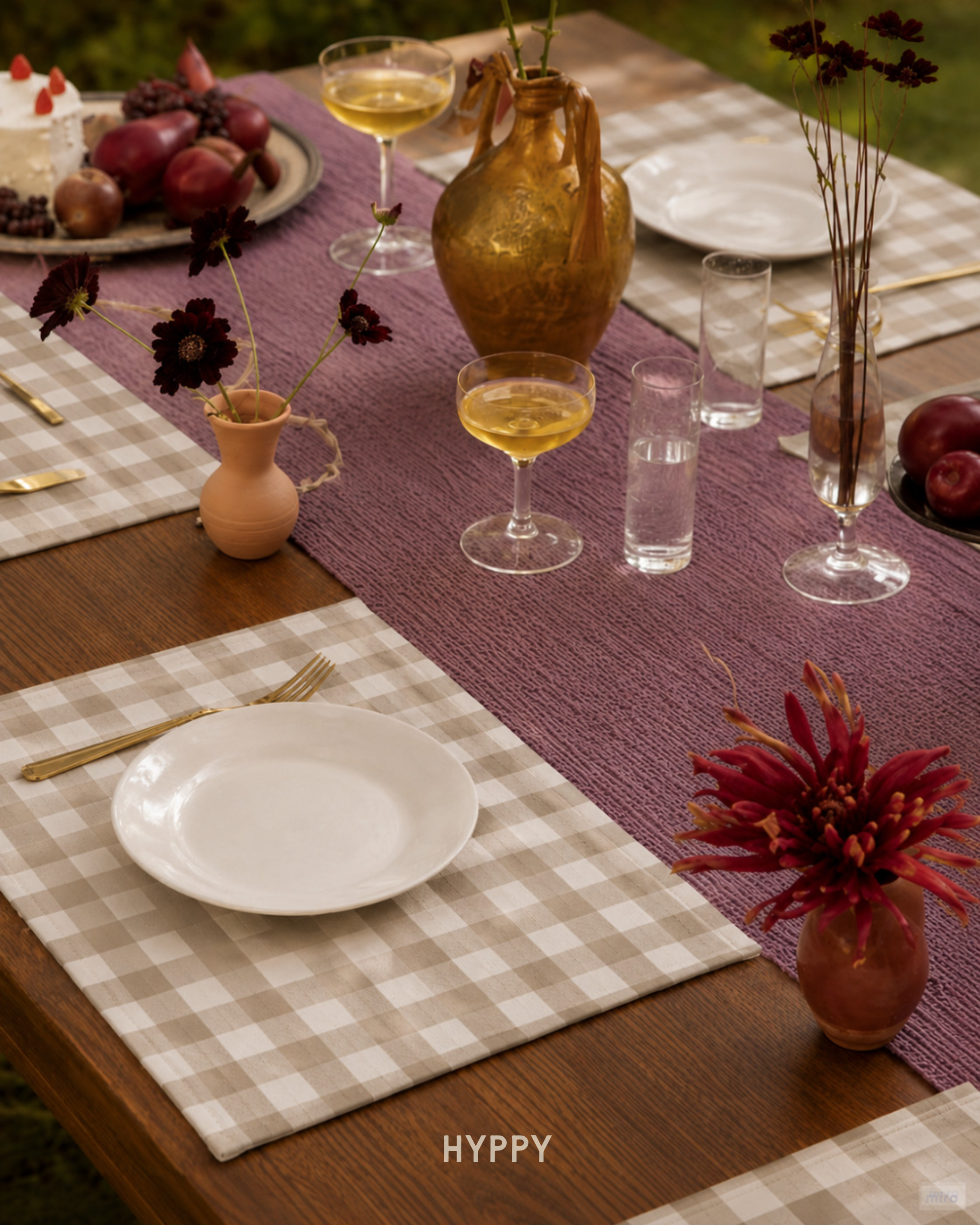 Lush Gingham Placemats