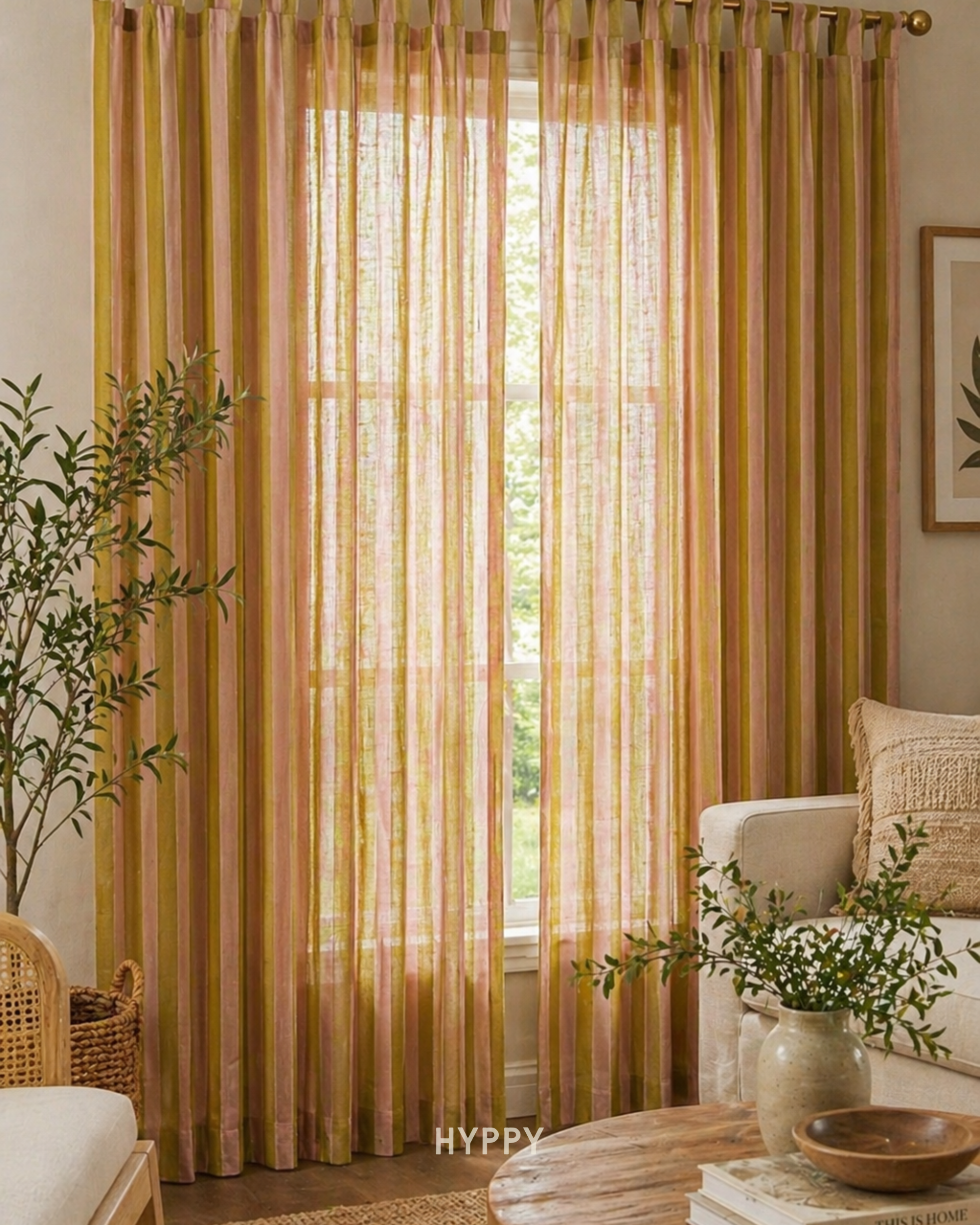 Olive & Rose Sheer Curtain