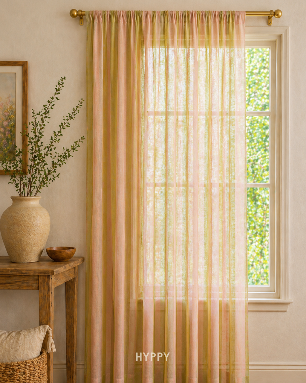 Olive & Rose Sheer Curtain
