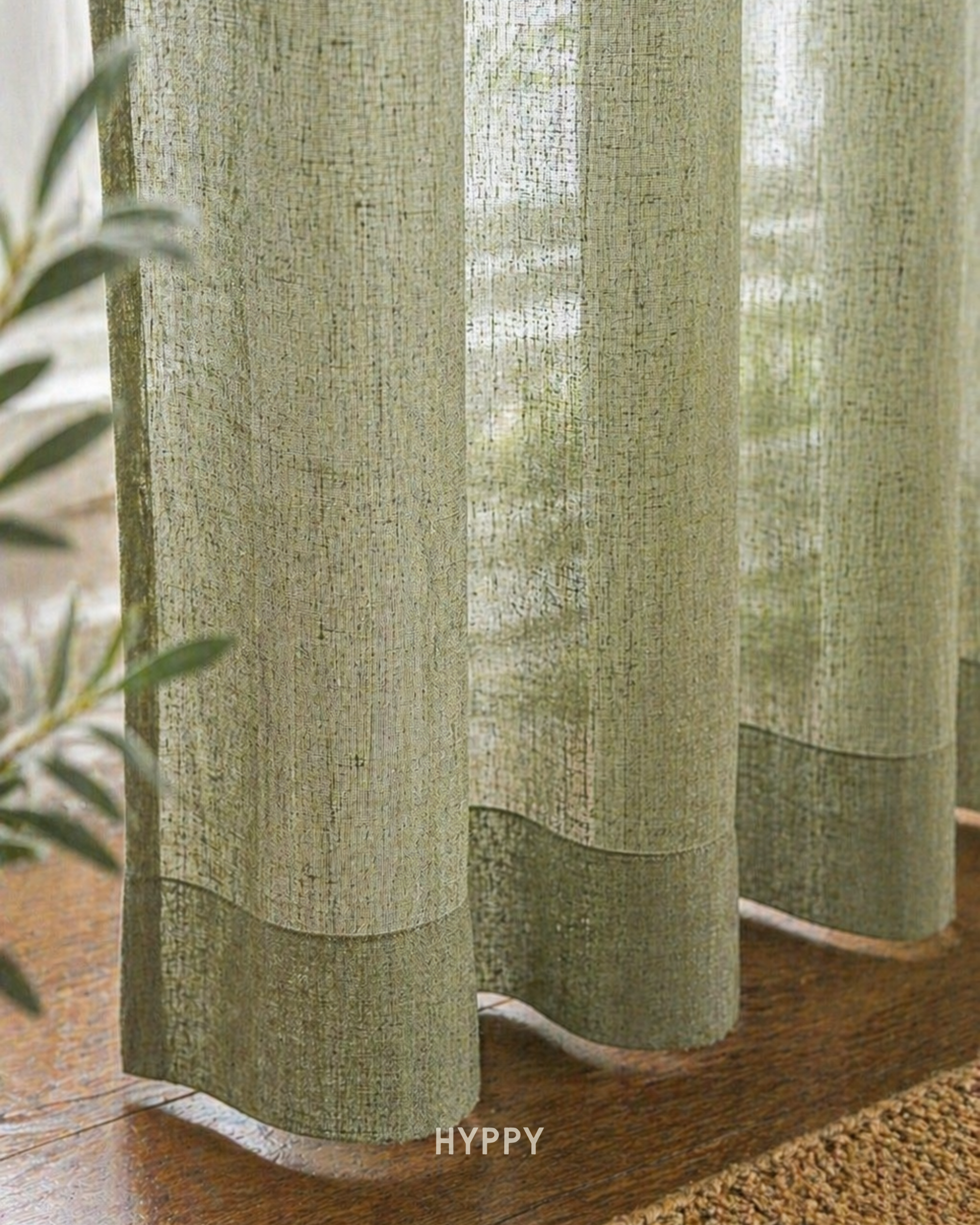 Sage Mist Sheer Curtain