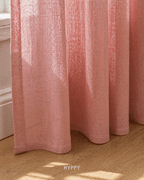 Dusty Rose Sheer Curtain