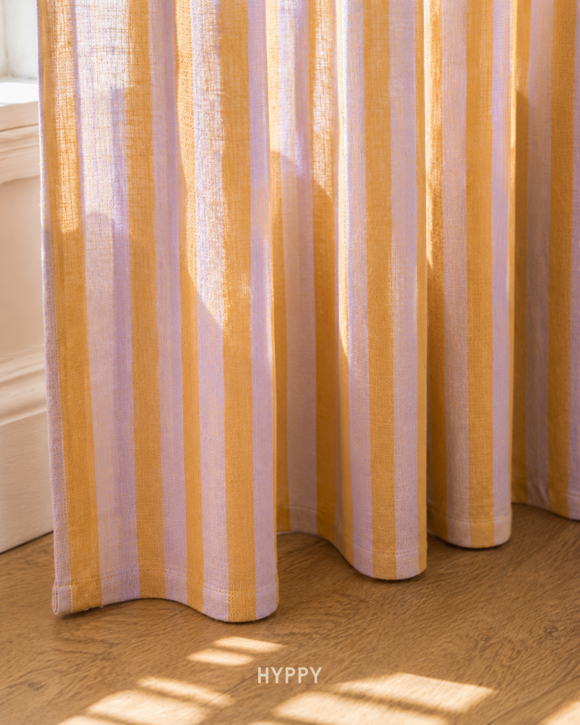 Lilac & Marigold Sheer Curtain
