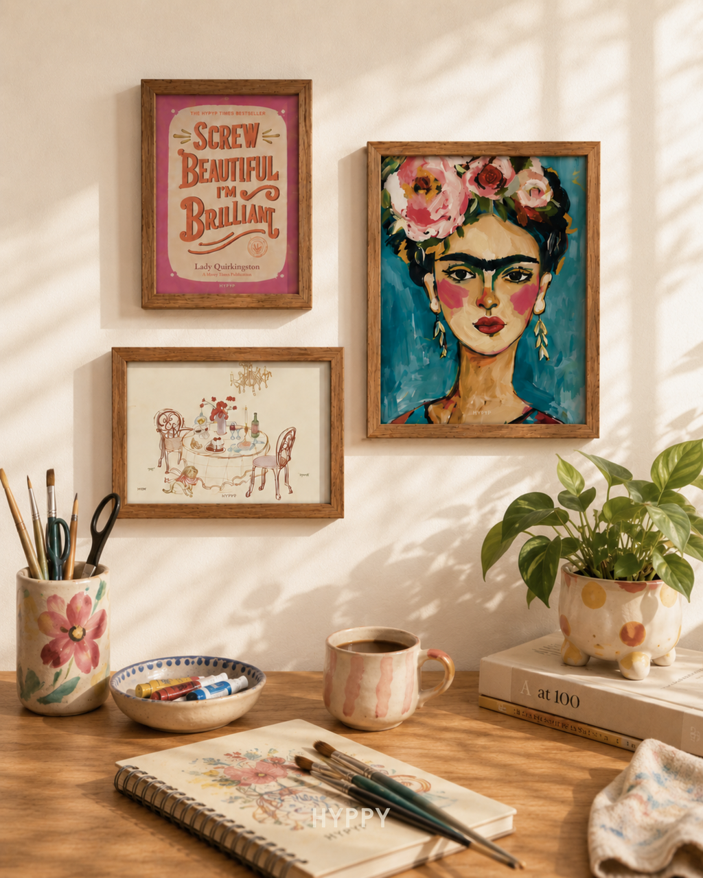 Artsy Desk Gallery Wall Set