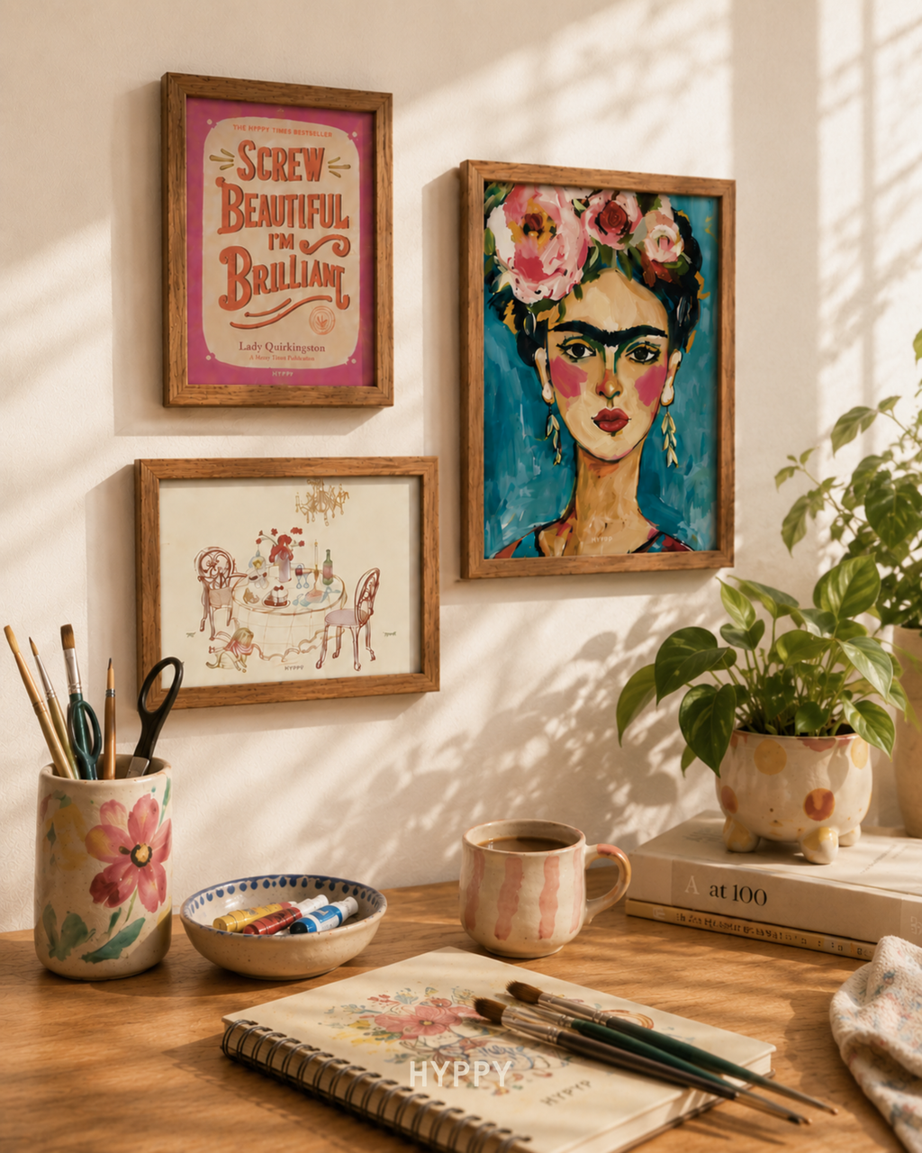 Artsy Desk Gallery Wall Set