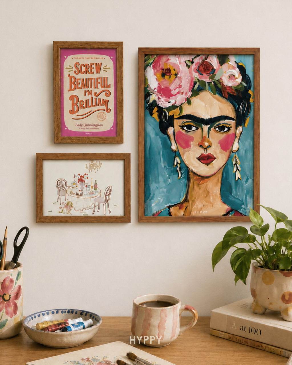 Artsy Desk Gallery Wall Set