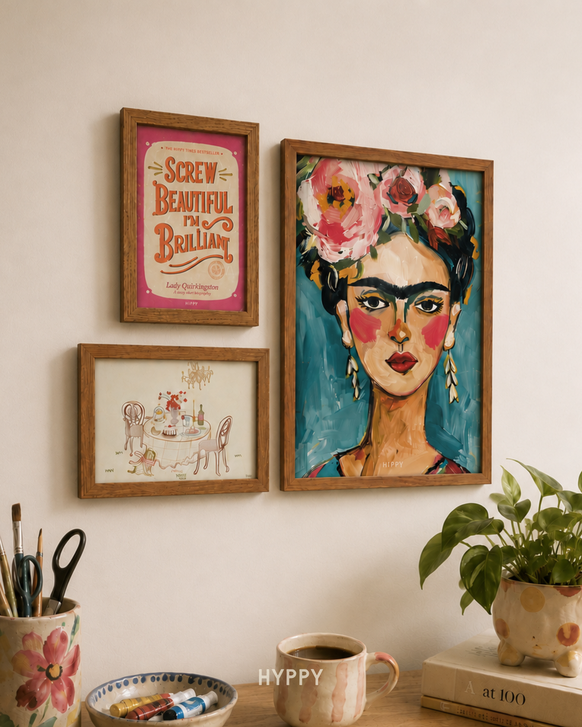 Artsy Desk Gallery Wall Set