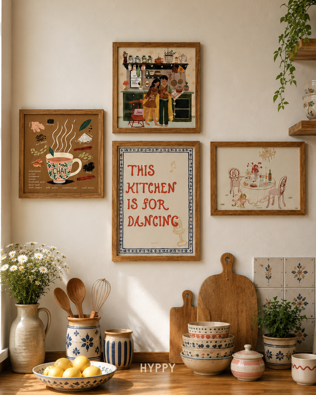 Kitchen Stories Gallery Wall Set