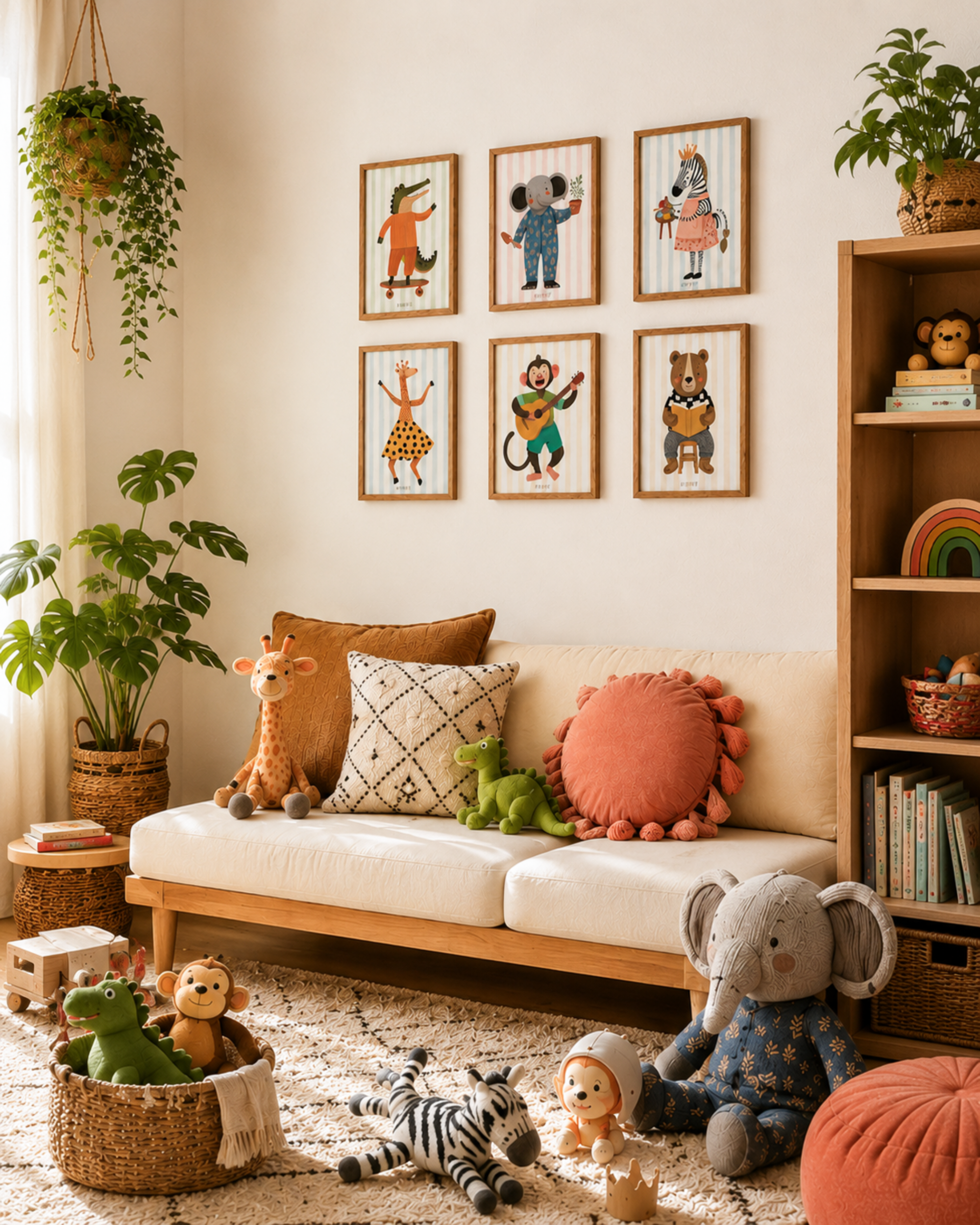 Little Animal Club Print