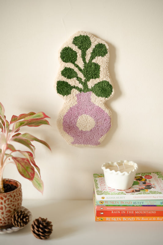 Lavender Bloom Wall Hanging