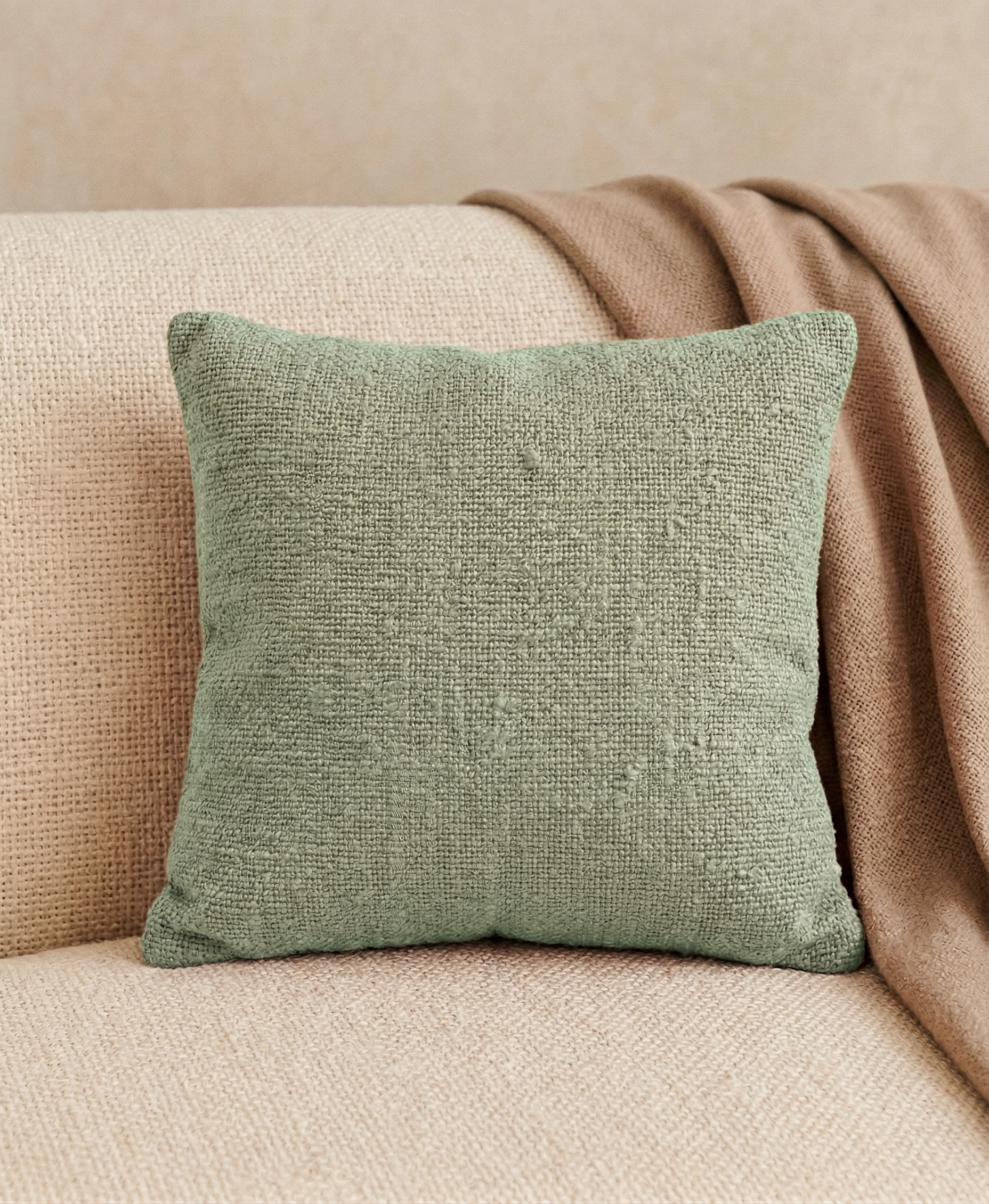 Matcha Textured Cushion Cover