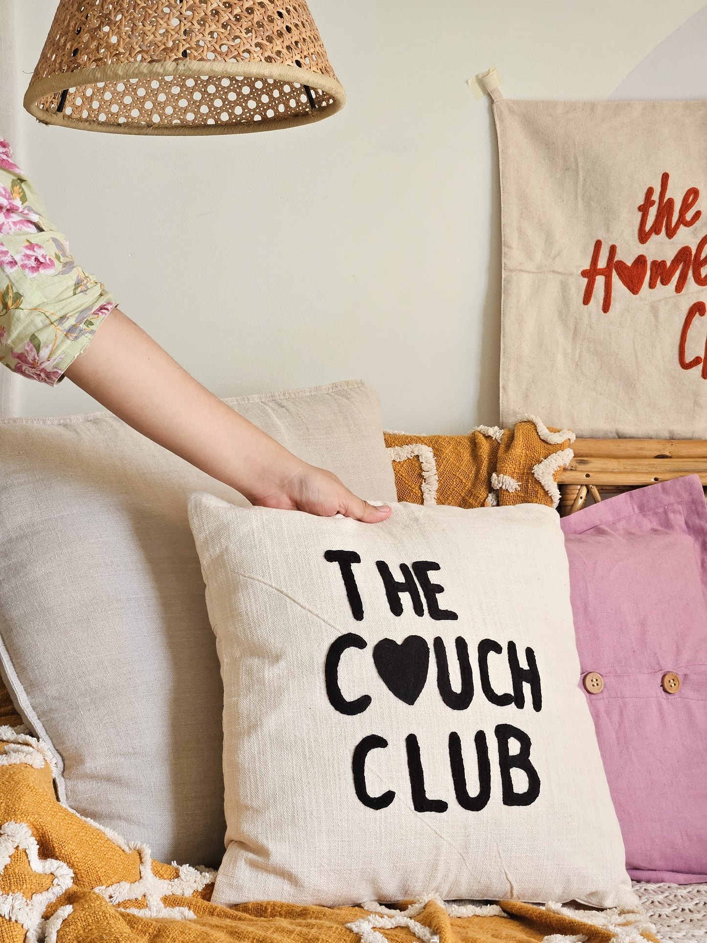 The Couch Club Pillow Cover