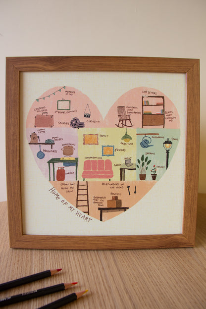 Home of my Heart Print