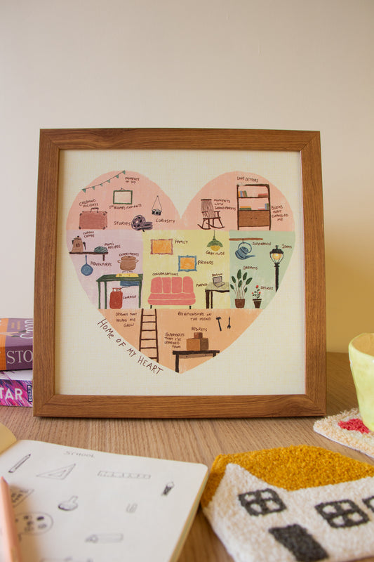 Home of my Heart Print