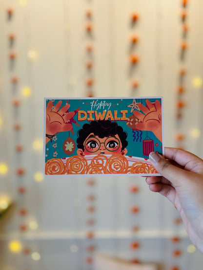 Diwali Postcards Pack of 6