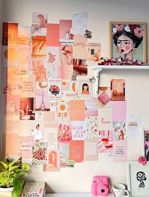 Peachy Collage Kit
