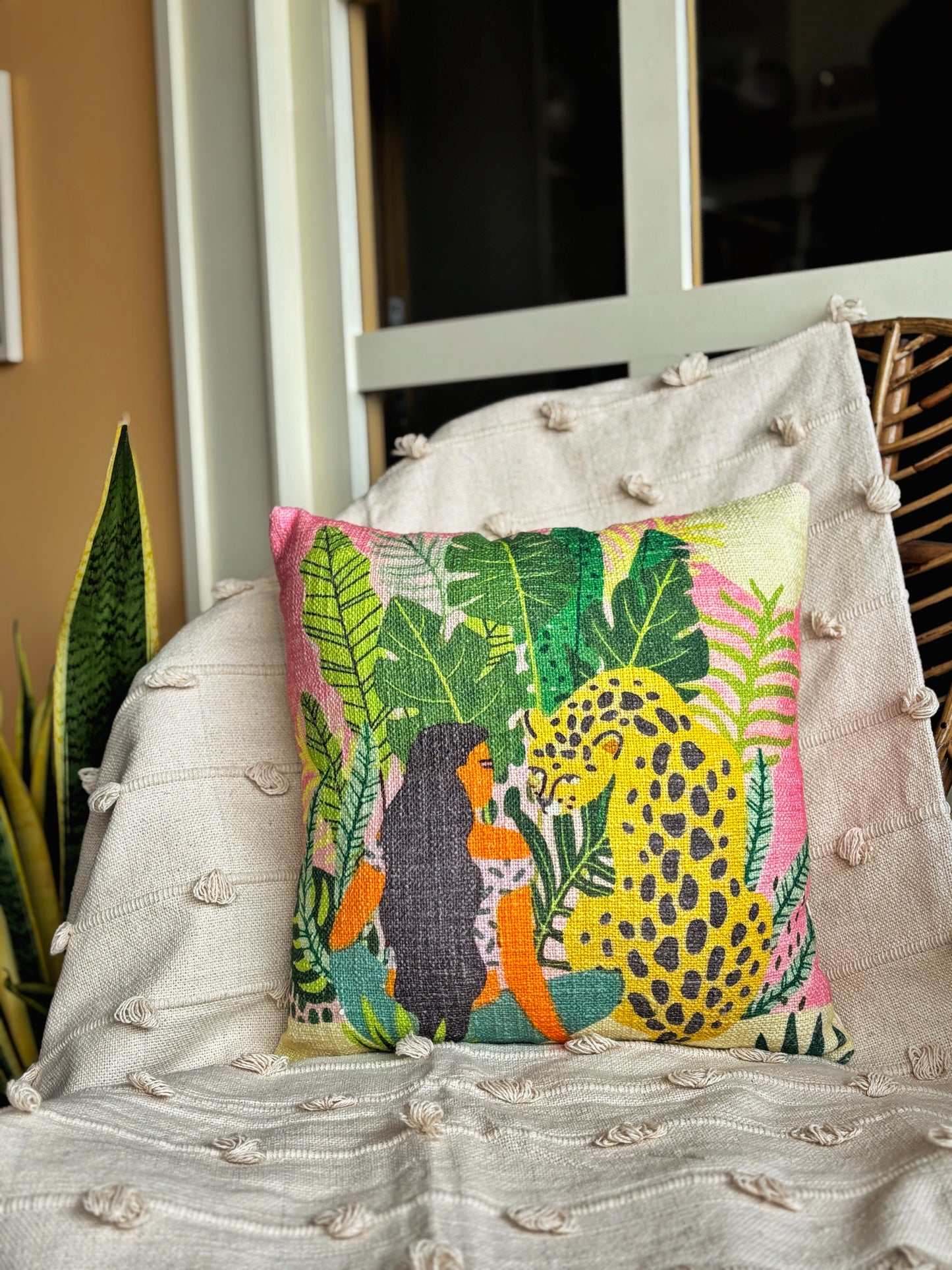 Oreiller illustré Stevie