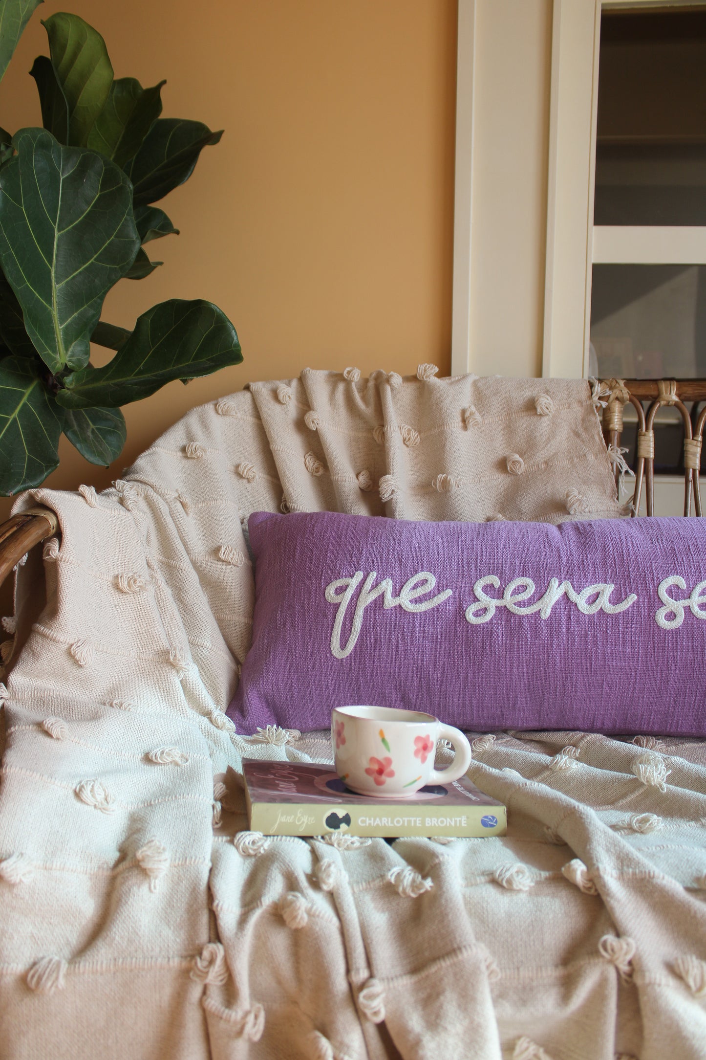 Que Sera Sera Cushion Cover