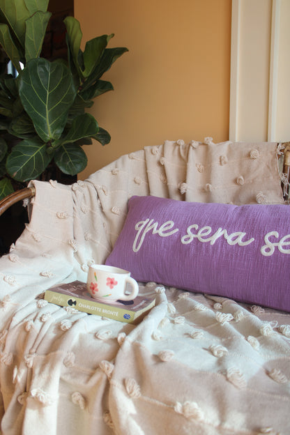 Que Sera Sera Cushion Cover