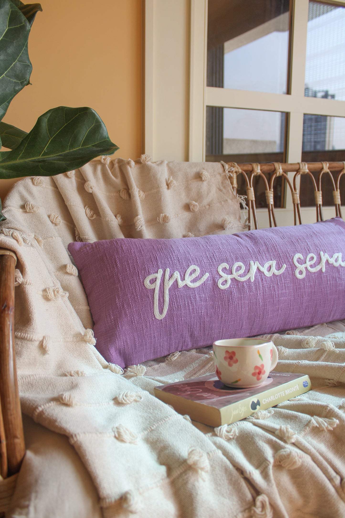 Que Sera Sera Cushion Cover