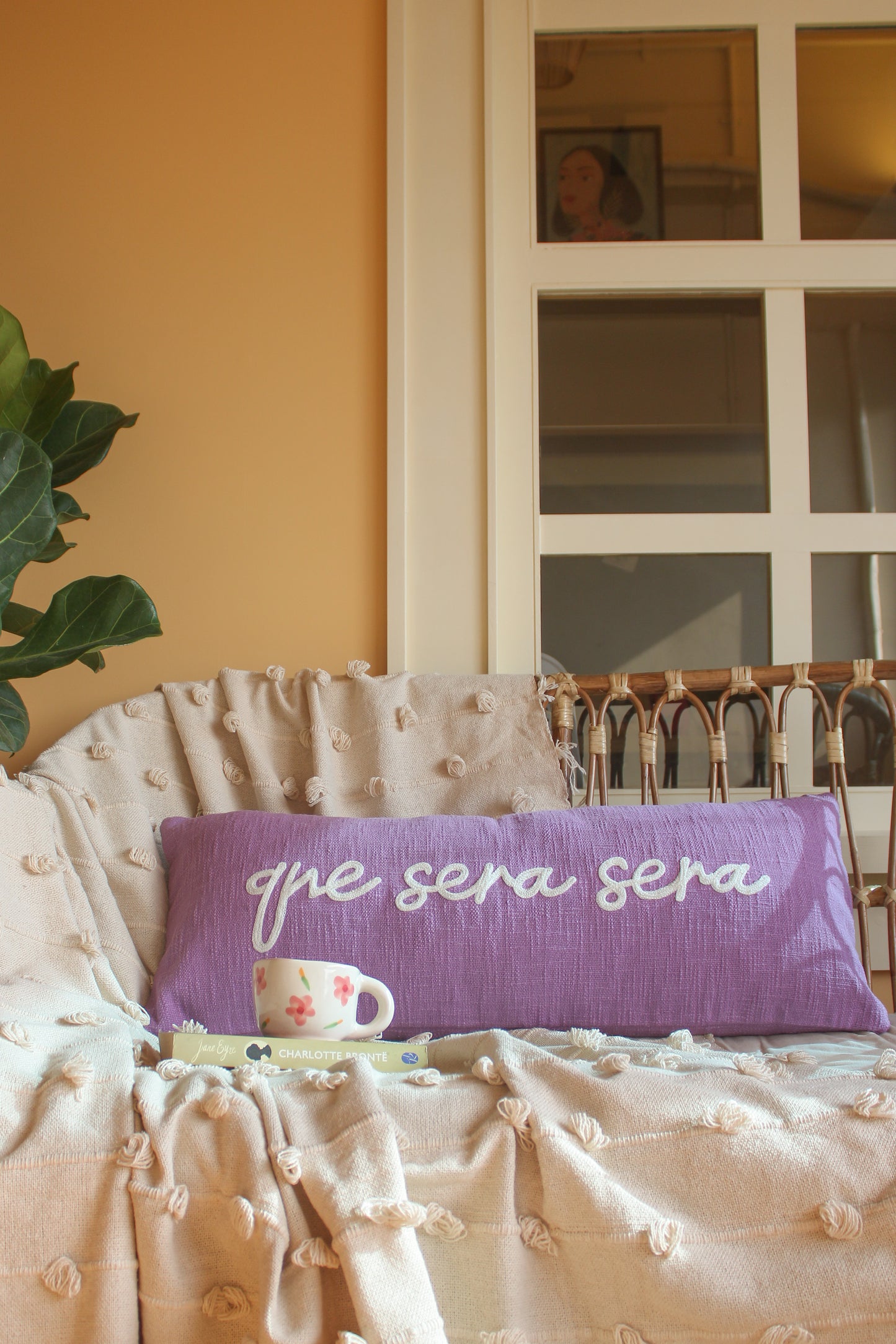 Que Sera Sera Cushion Cover