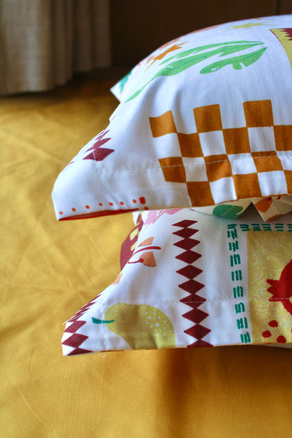 Stamps Pillow Set of 2