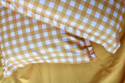 Mango Gingham Pillow Set of 2