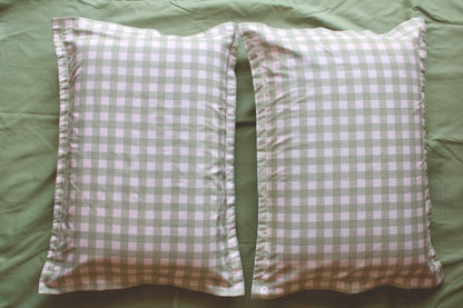 Lush Gingham Pillow Set of 2