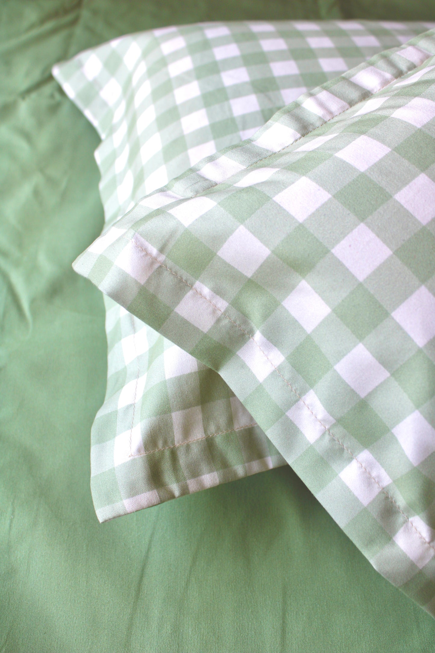 Lush Gingham Pillow Set of 2