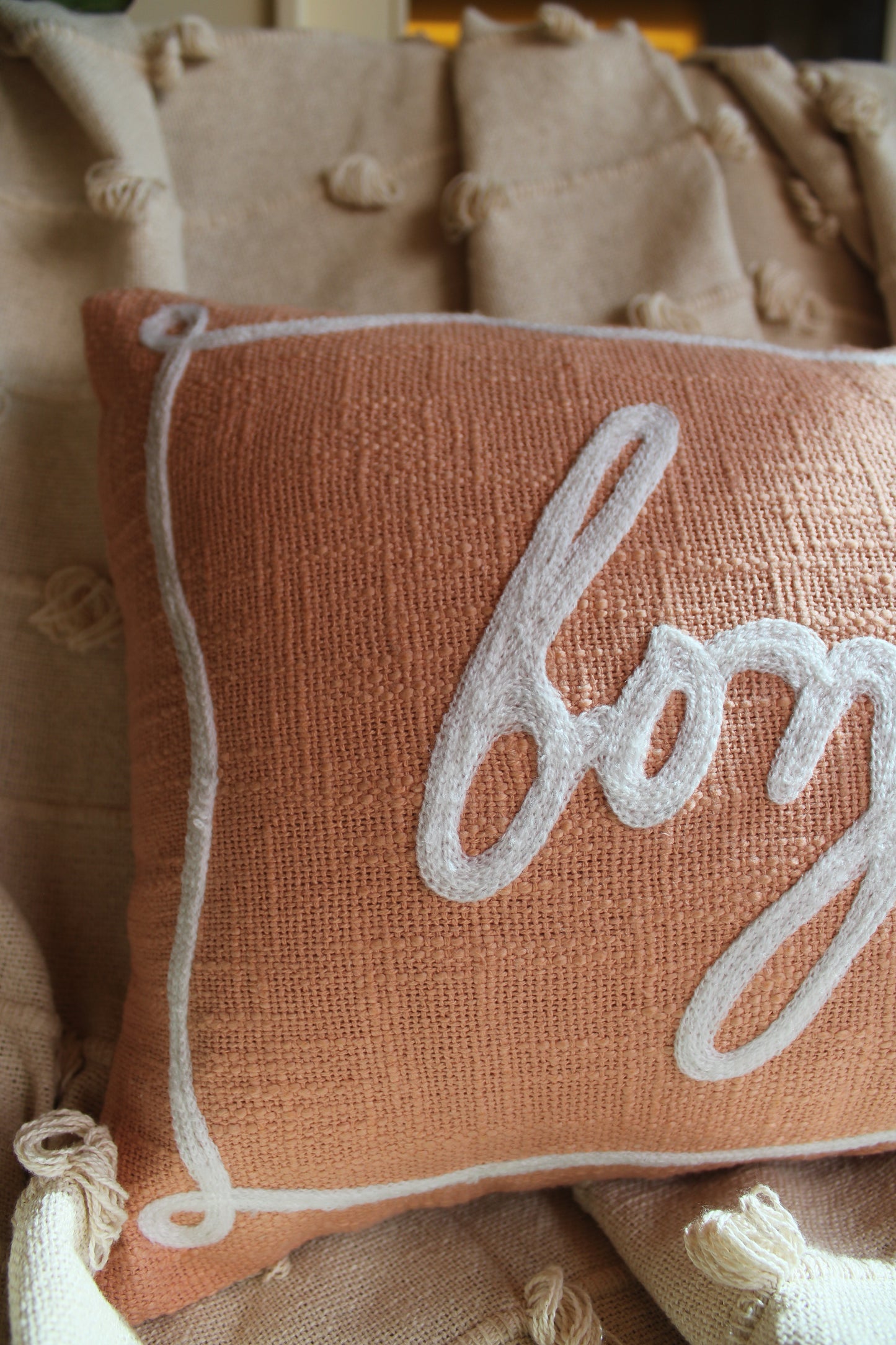 Bonjour Pillow