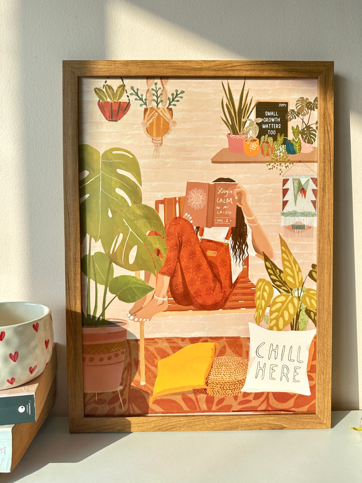 Cozy Reading Nook Print