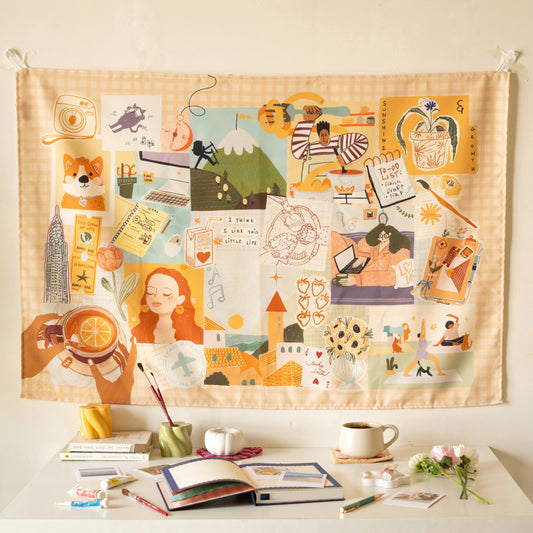 Vision Board Tapestry