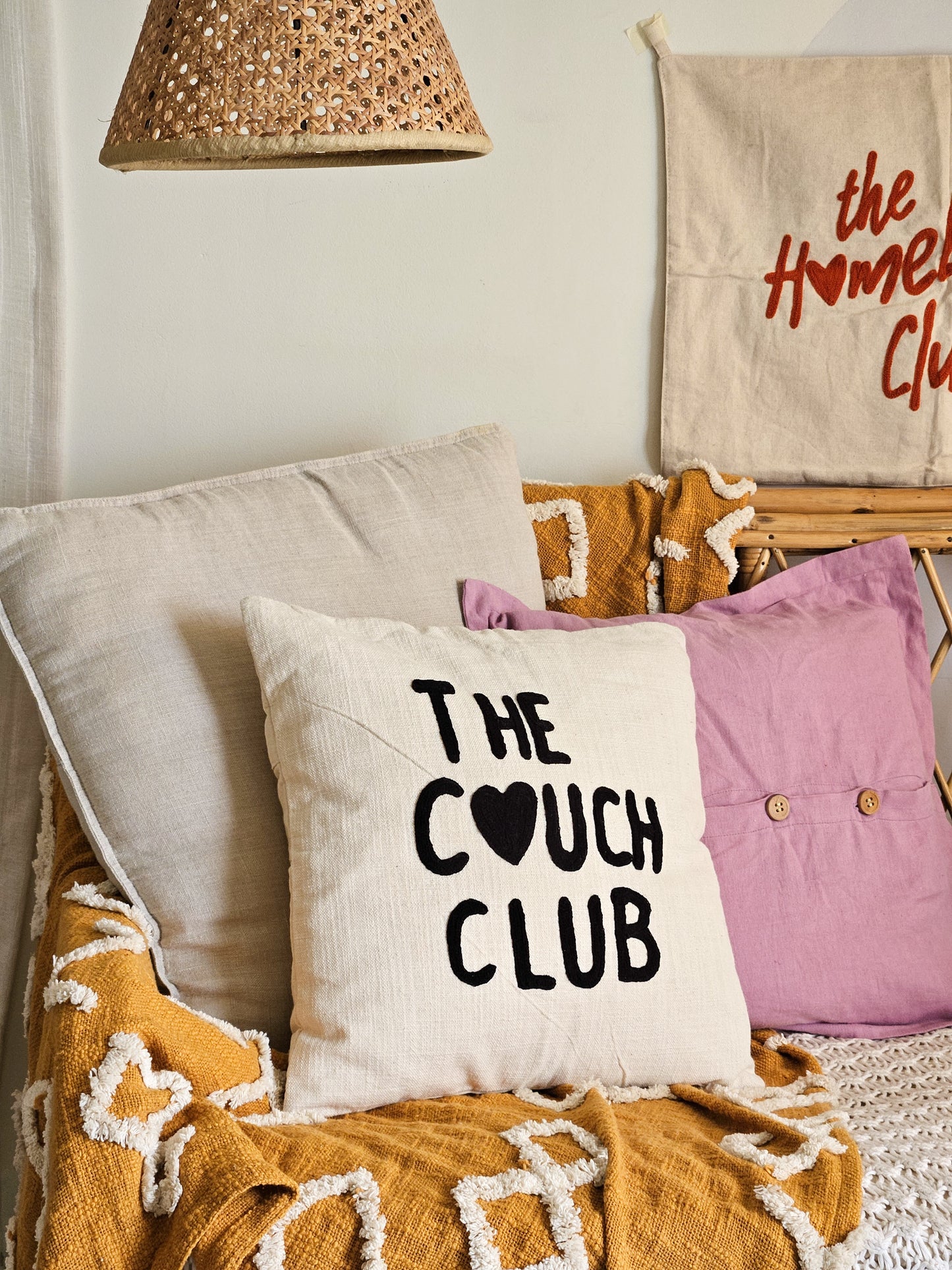 The Couch Club Pillow Cover