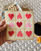 X & O Mug Rug
