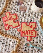 Soul-mate Mug Rug Set of 2