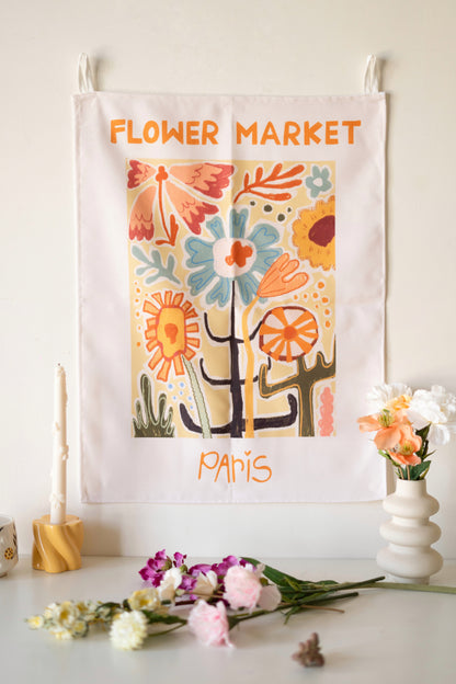 The Flower Market Tapestry