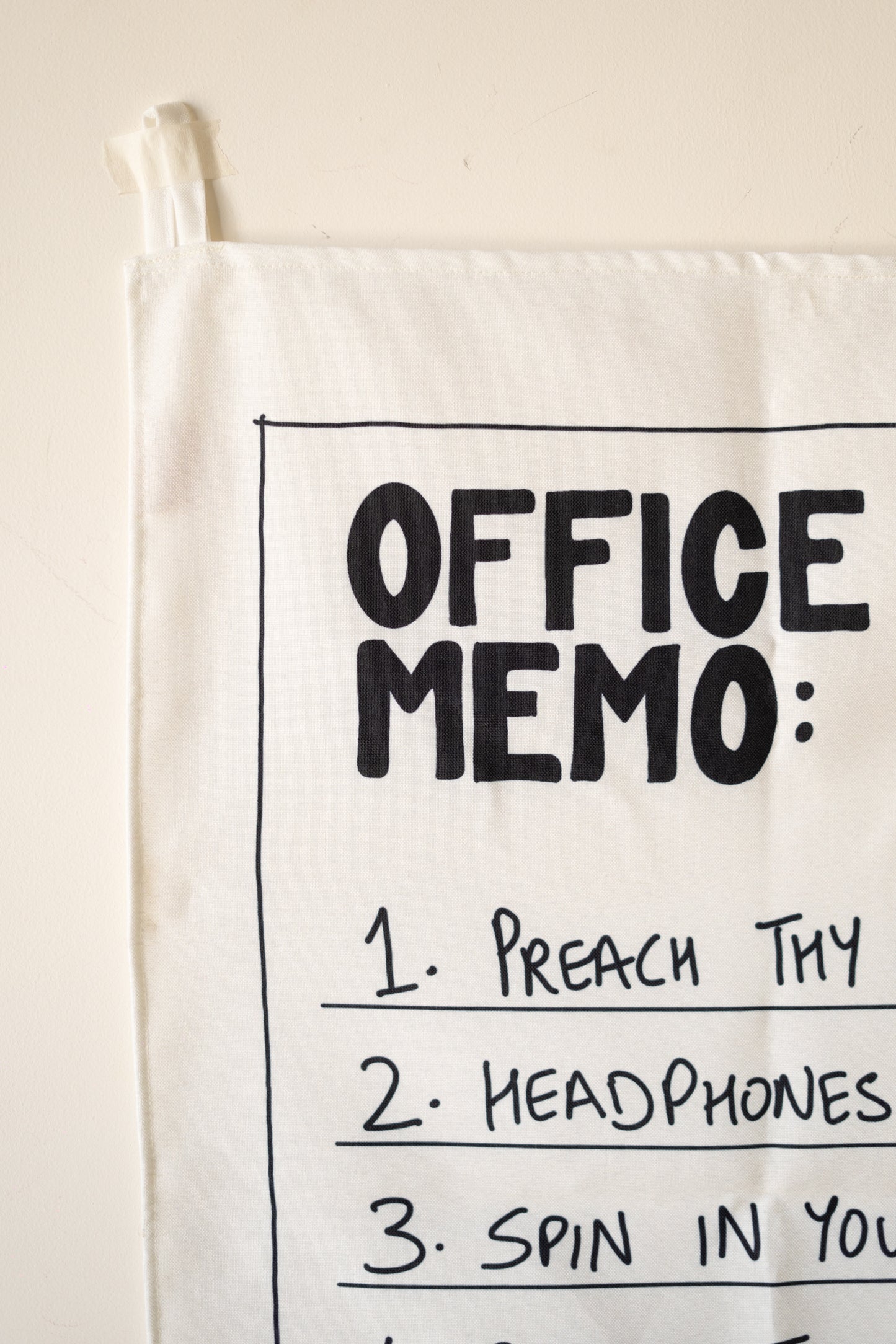 The Office Memo Tapestry