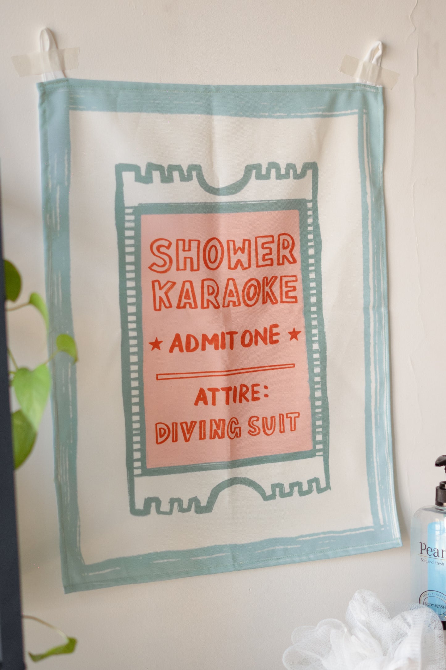 Shower Karaoke Tapestry