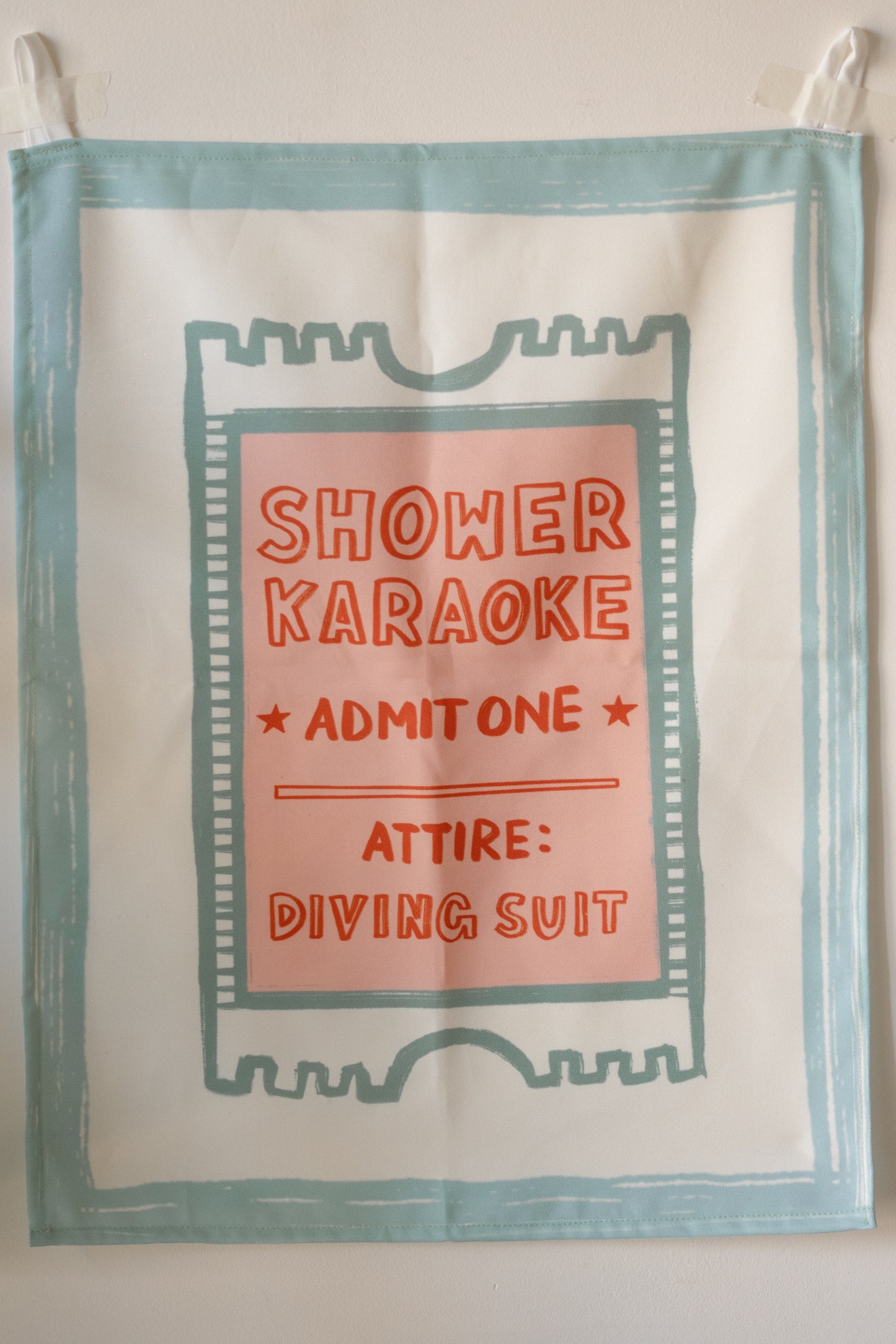 Shower Karaoke Tapestry