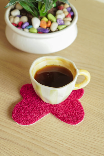 Whimsy Bloom Mug Rug